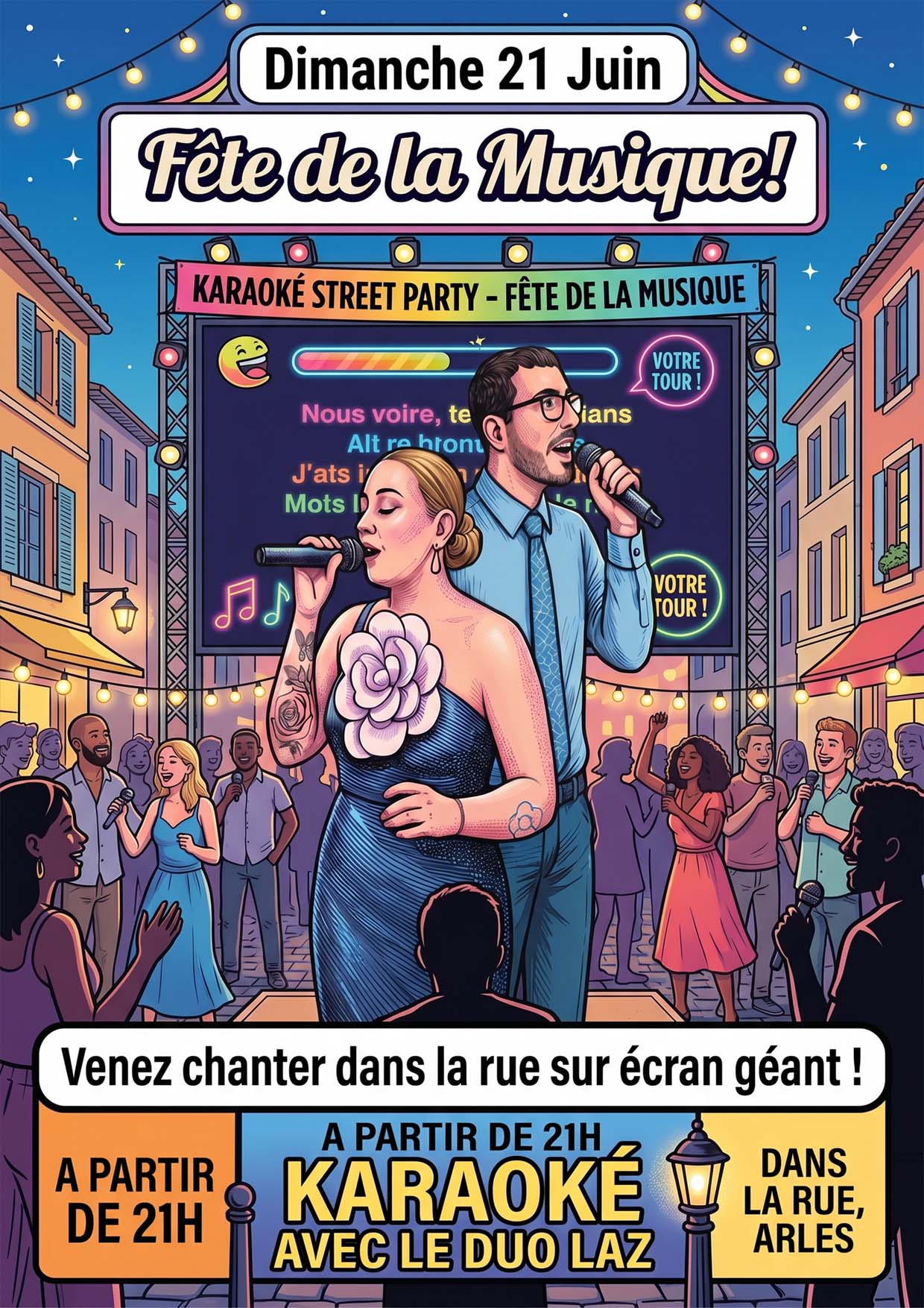 Fête de la Musique — Karaoké Géant